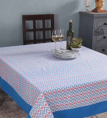 Lushomes dining table cover 4 Seater, Diamond Printed Dining Table Cover Cloth Linen, Home Decor Items, table cloth, table cover, dinning table cover (Pack of 1, 60 x 60 inches)
