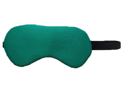 Lushomes Sleep Eye Mask-Updated Design Light Blocking Sleep Mask, Soft and Comfortable Night Eye Mask for Men Women, Eye Blinder for Travel/Sleeping/Shift Work (Pack of 1, Green)